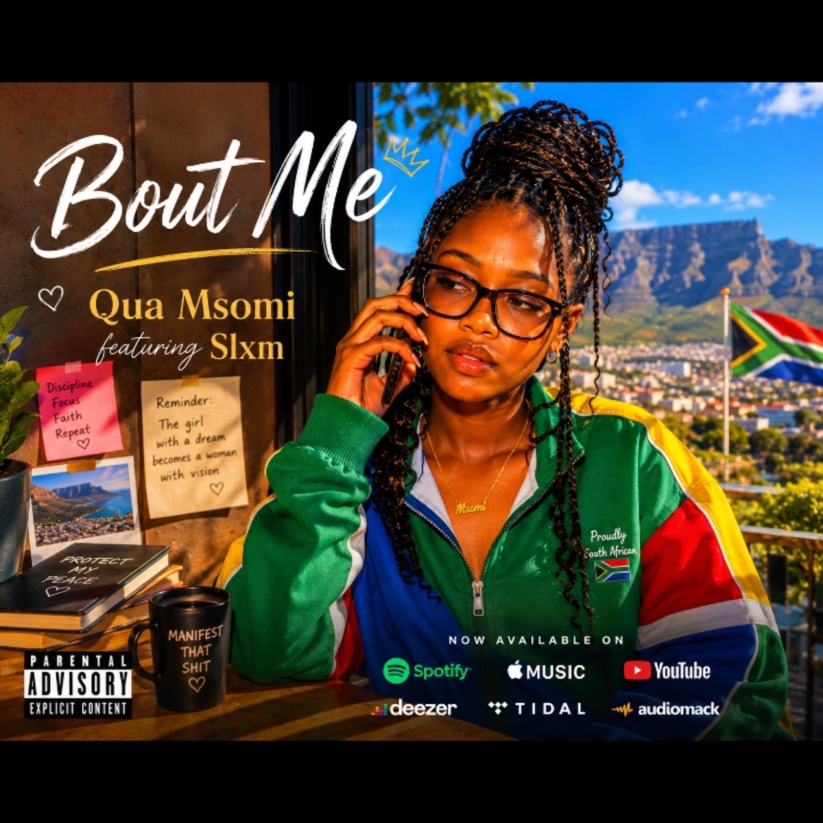Bout Me (feat. Slxm!) - Single by Qua Msomi album cover