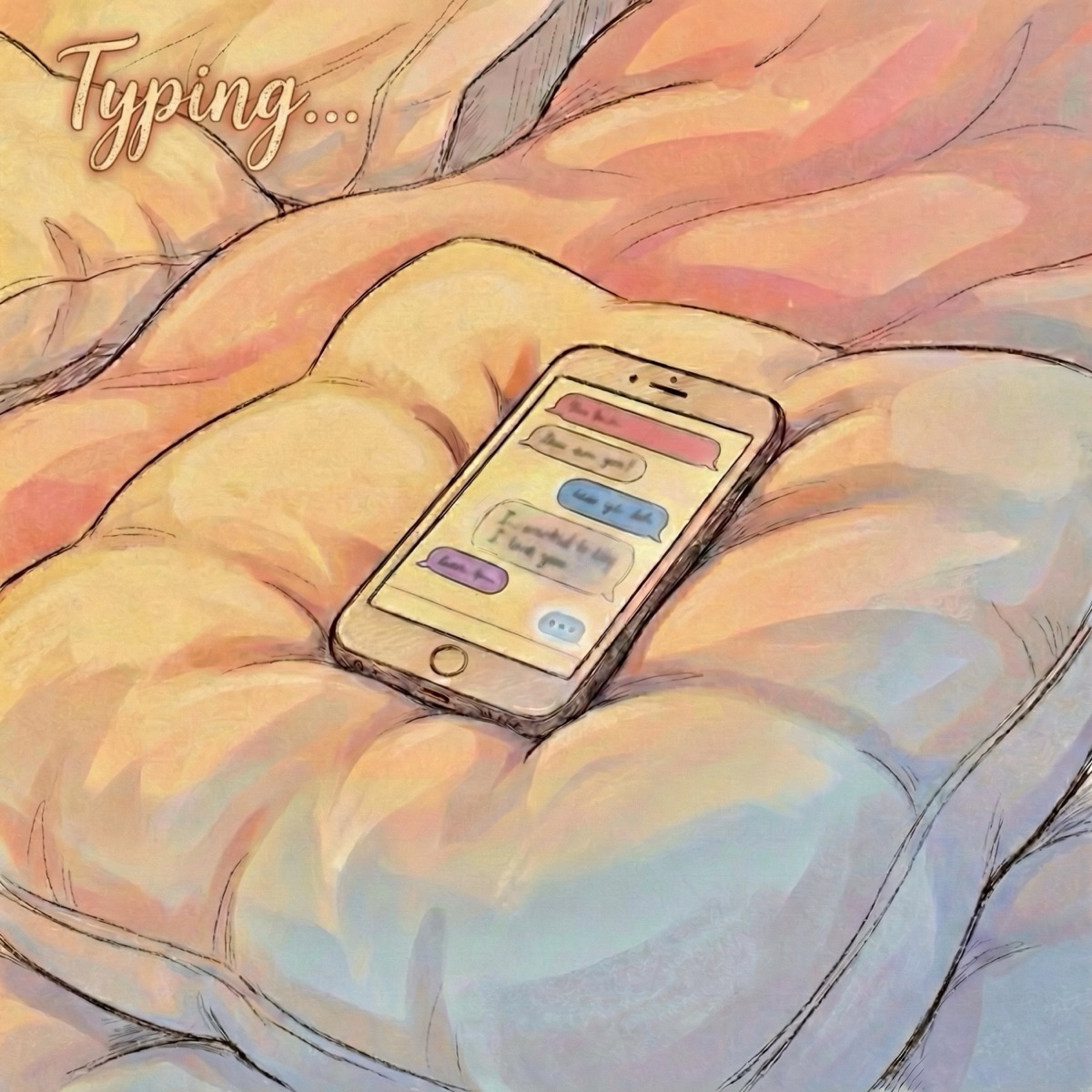 Typing… (feat. Kidd Triedd) - Single by Zuki album cover