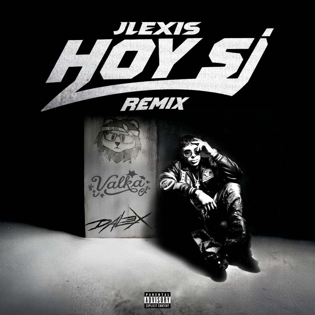 HOY SÍ (Remix) - Single by Jlexis, Miky Woodz, Dalex & VALKA album cover