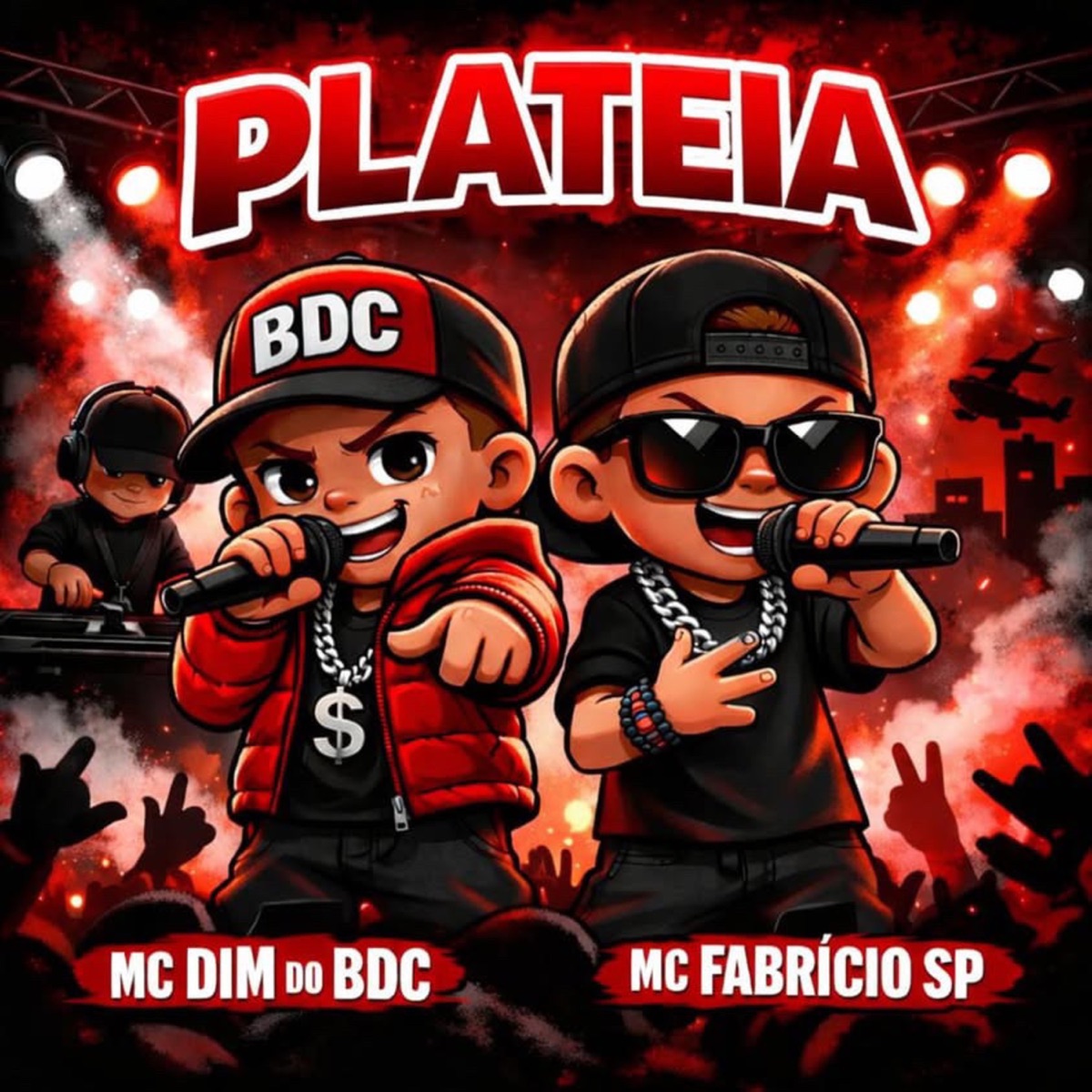 Plateia - Single by MC Fabrício SP, MC Dim do BDC & DJ Awk album cover