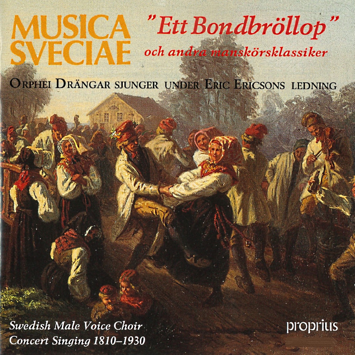Ett Bondbröllop by Orphei Drängar & Eric Ericson album cover