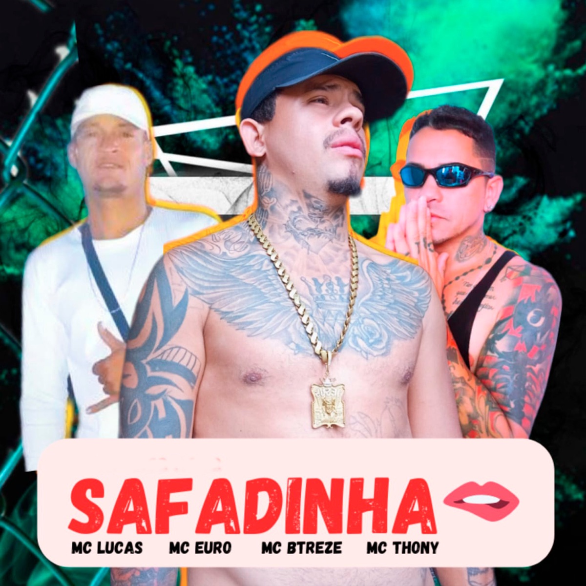 Safadinha (feat. Mc Thony) - Single by MC LUCAS, Mc Euro & Mc B13 album cover