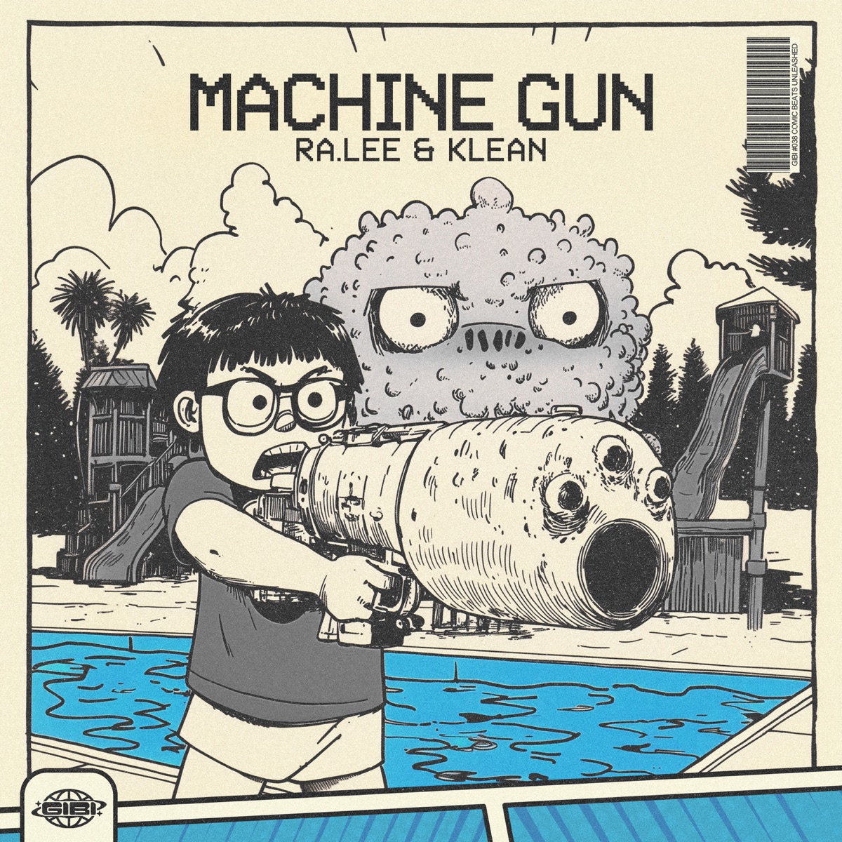 Machine Gun - Single by Ra.Lee & Klean album cover