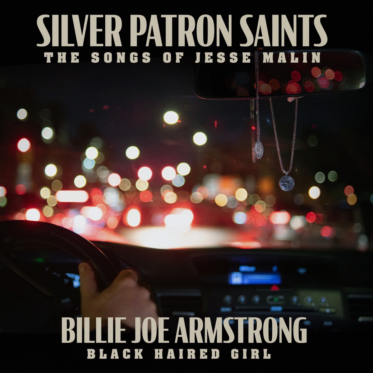 Black Haired Girl - Single by Jesse Malin & Billie Joe Armstrong album cover