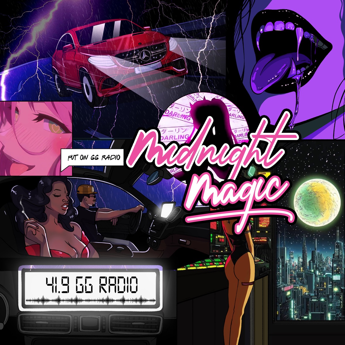 Midnight Magic by GG CHANG album cover