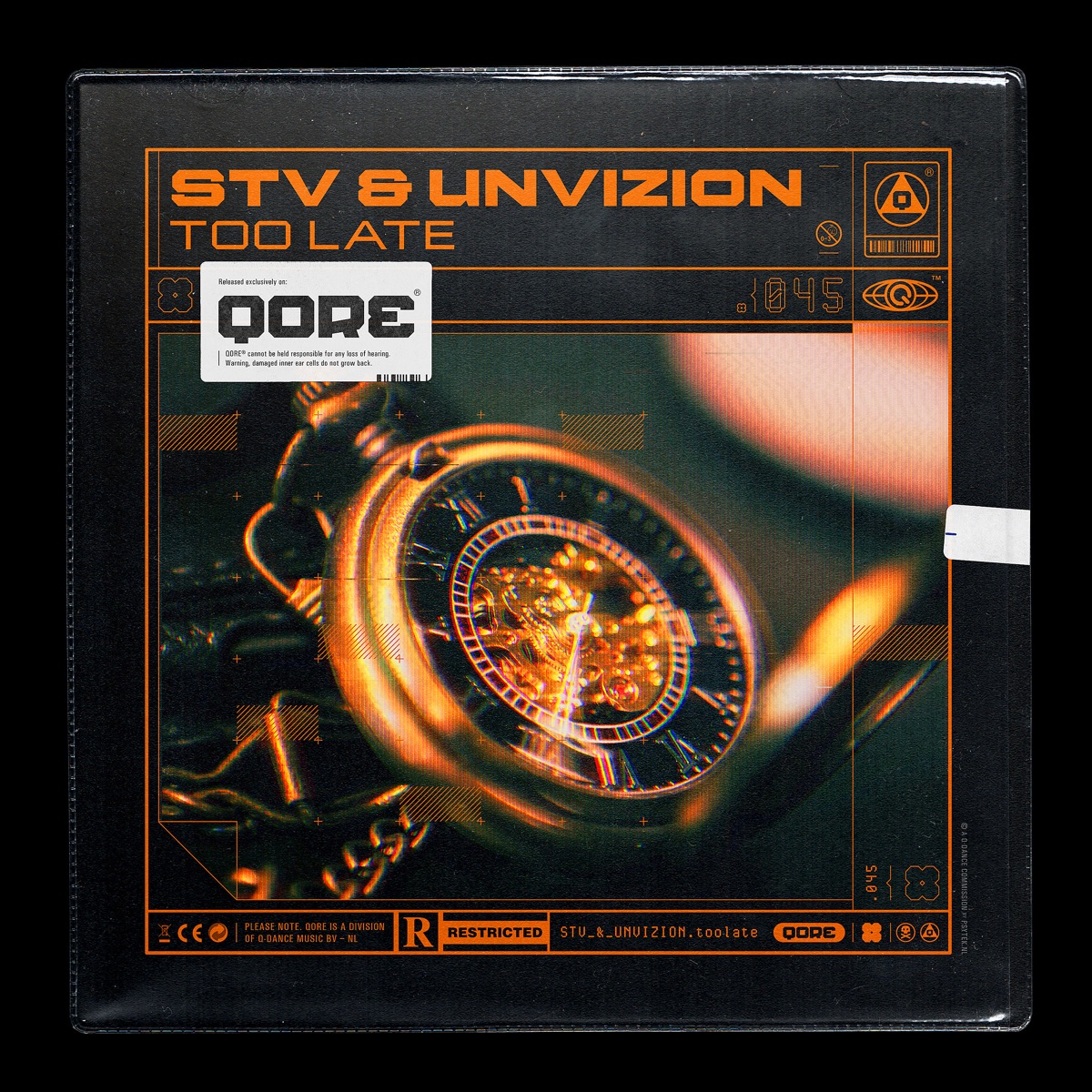 Too Late - Single by STV & UNVIZION album cover