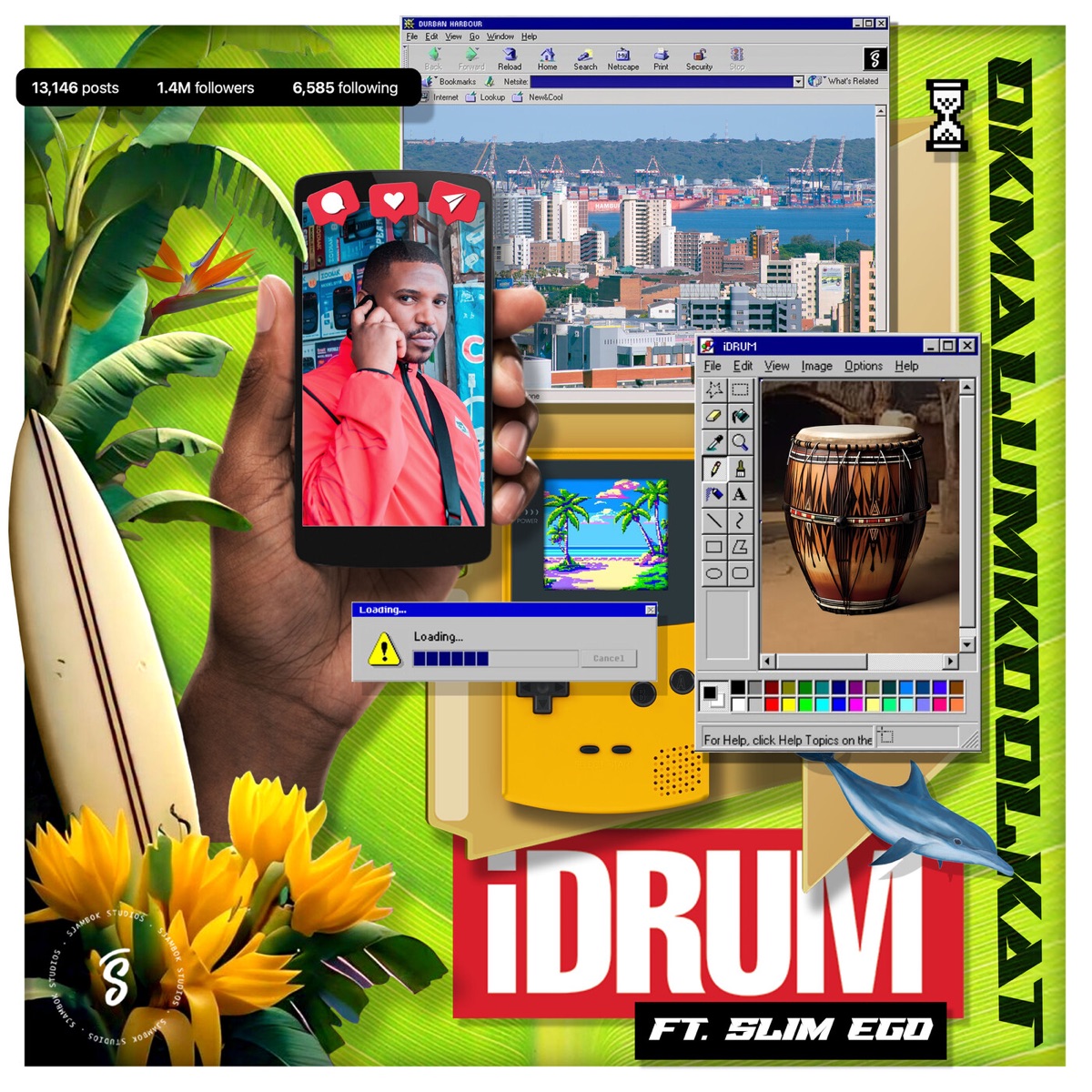 iDrum (feat. Slim Ego, Drakhula & Dankie Boi) - Single by Okmalumkoolkat album cover