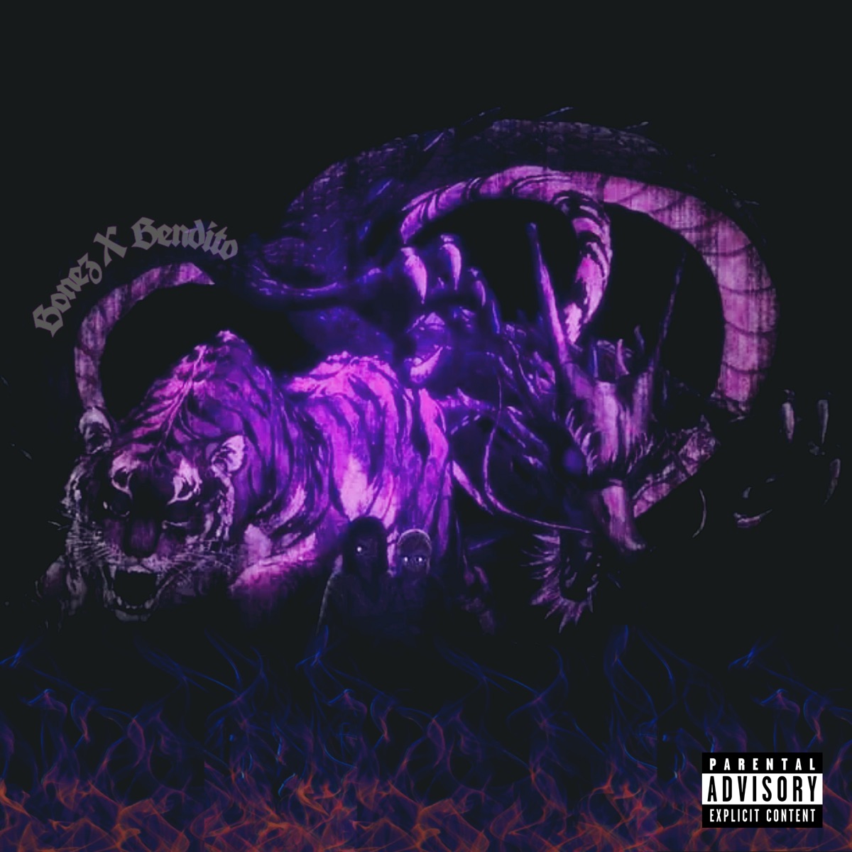 El Tigre y el Dragon. - Single by Bendito & Bonez album cover