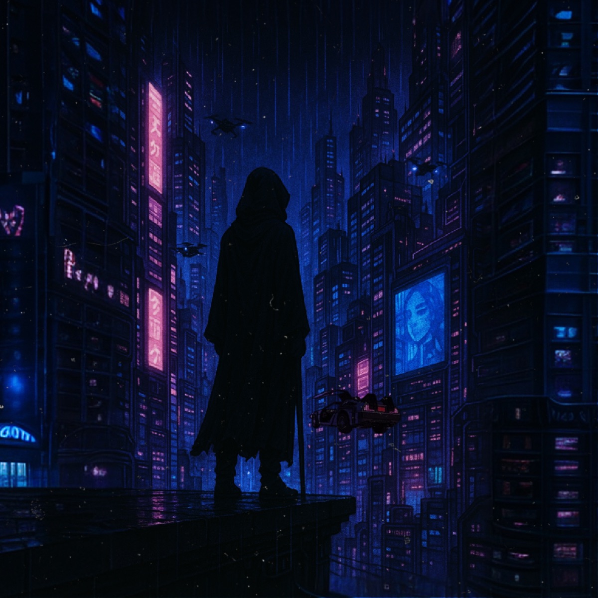 Last Thought Before Shutdown (Slowed) [feat. Gothboy] - Single by VØJ, .diedlonely & énouement album cover