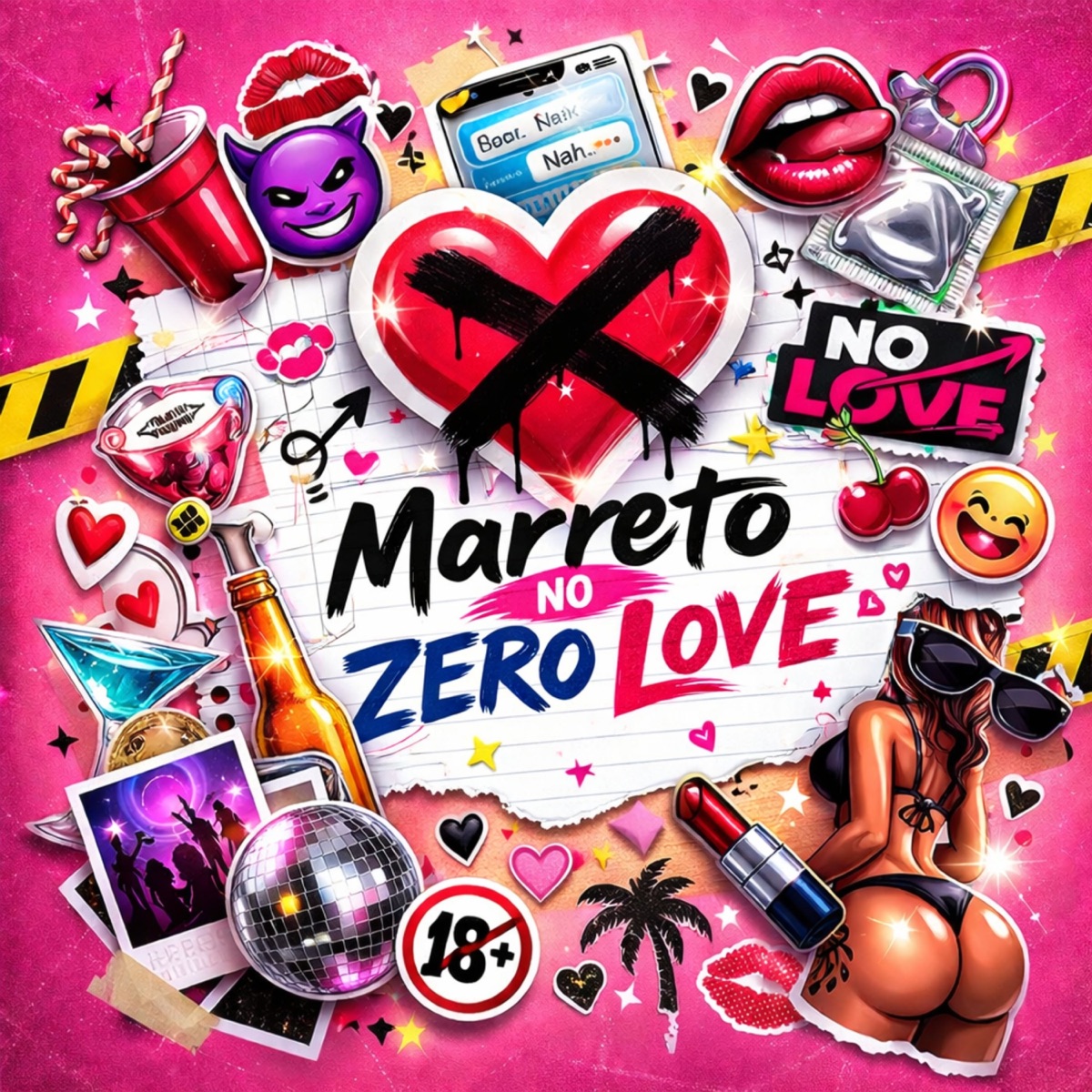 Marreto no Zero Love - Single by Detagaz & Mc Jhey album cover