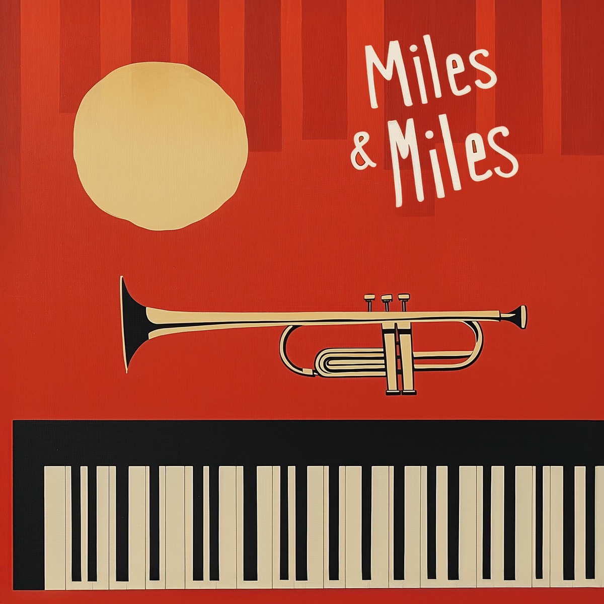 Miles & Miles (feat. Clarice Assad) - Single by Nadri Brown album cover