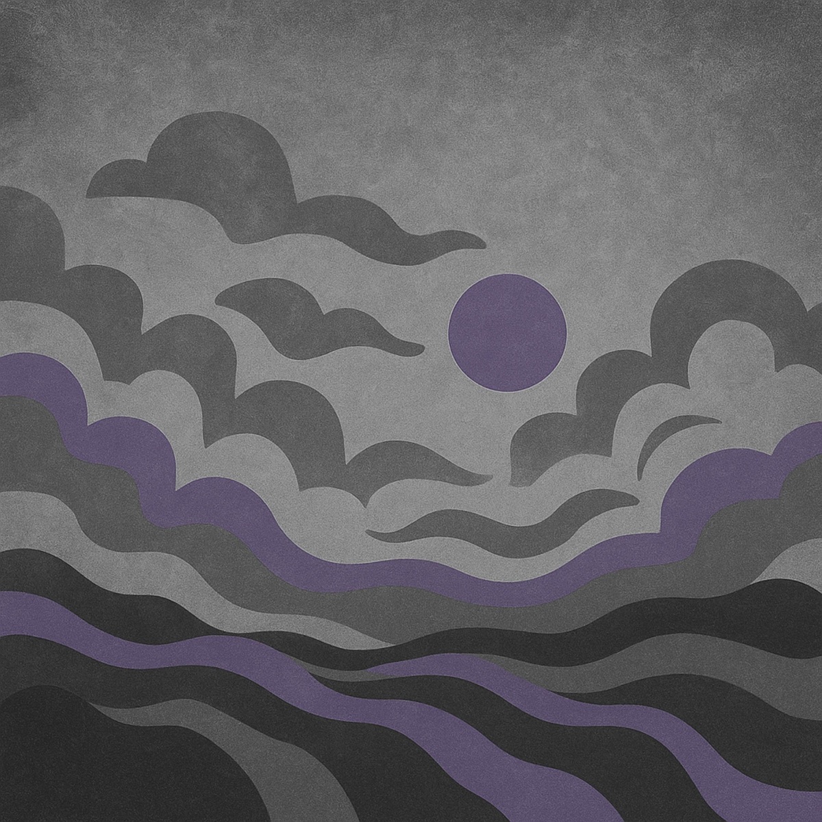 Cloudy Purple - Single by DJ DaelRV album cover