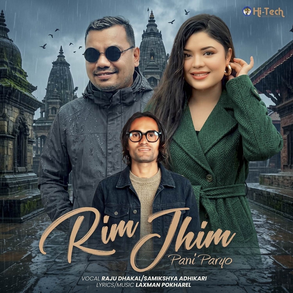 Rim Jhim Pani Paryo - Single by Samikshya Adhikari & Raju Dhakal album cover