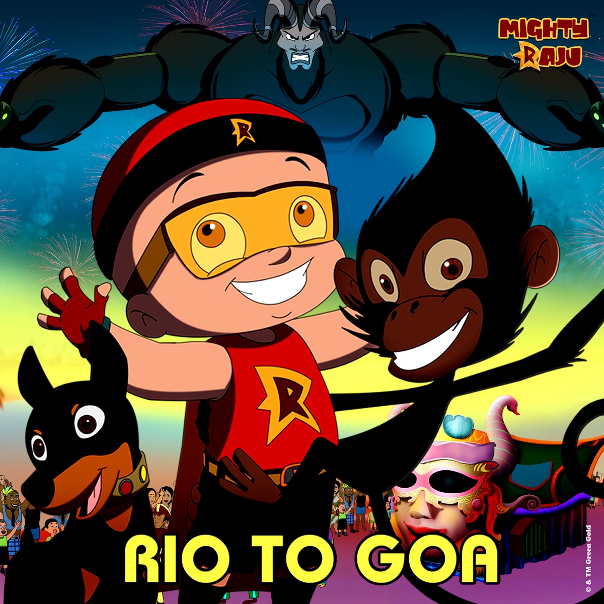Mighty Raju - Rio to Goa - Single by Mighty Raju, Meghana Naidu & Satwik album cover