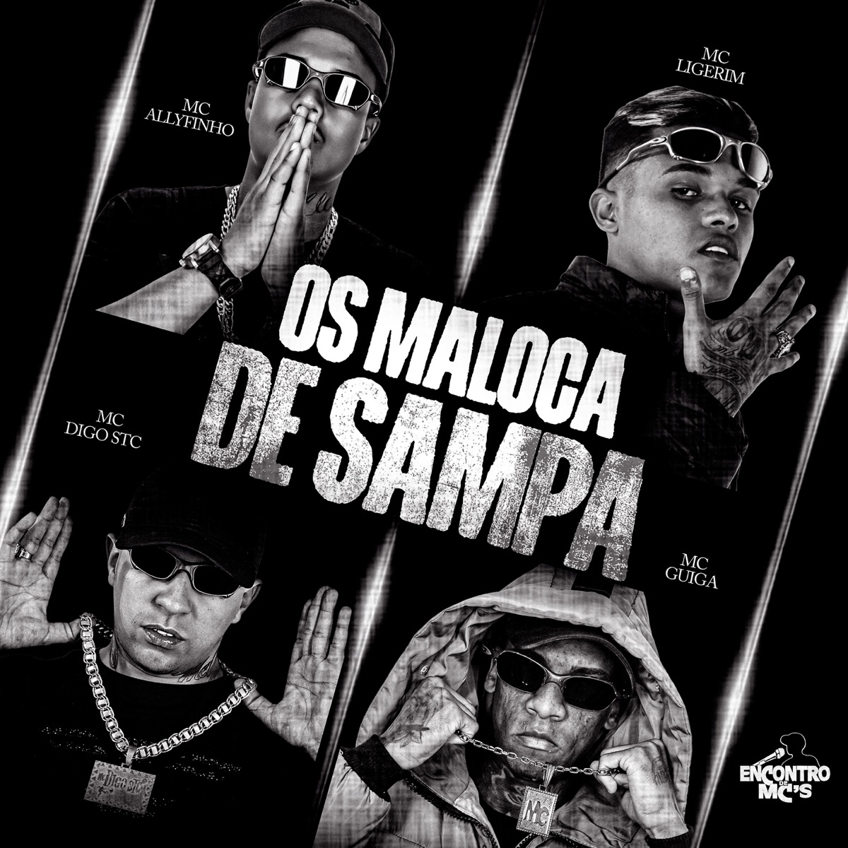 Os Maloca de Sampa - Single by MC Allyfinho, Mc Ligerim, MC Digo STC & MC Guiga album cover