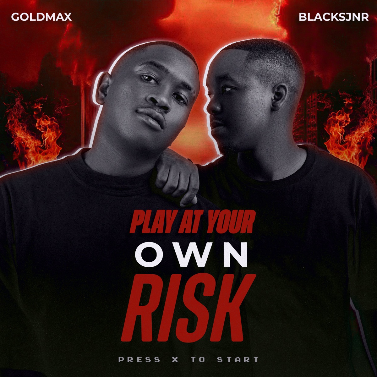 Play At Your Own Risk by GoldMax & Blacks Jnr album cover