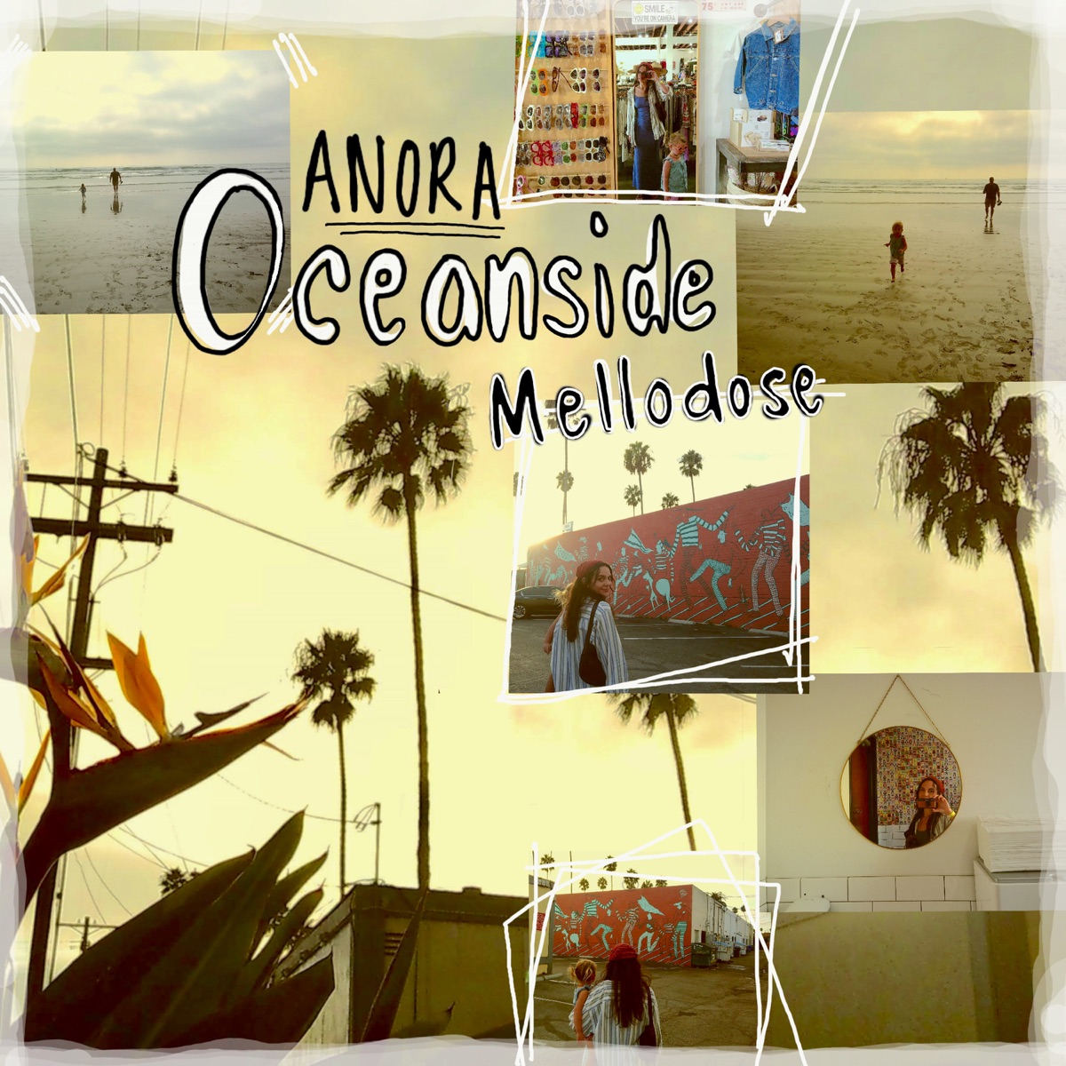 Oceanside - Single by ANORA & Mellodose album cover