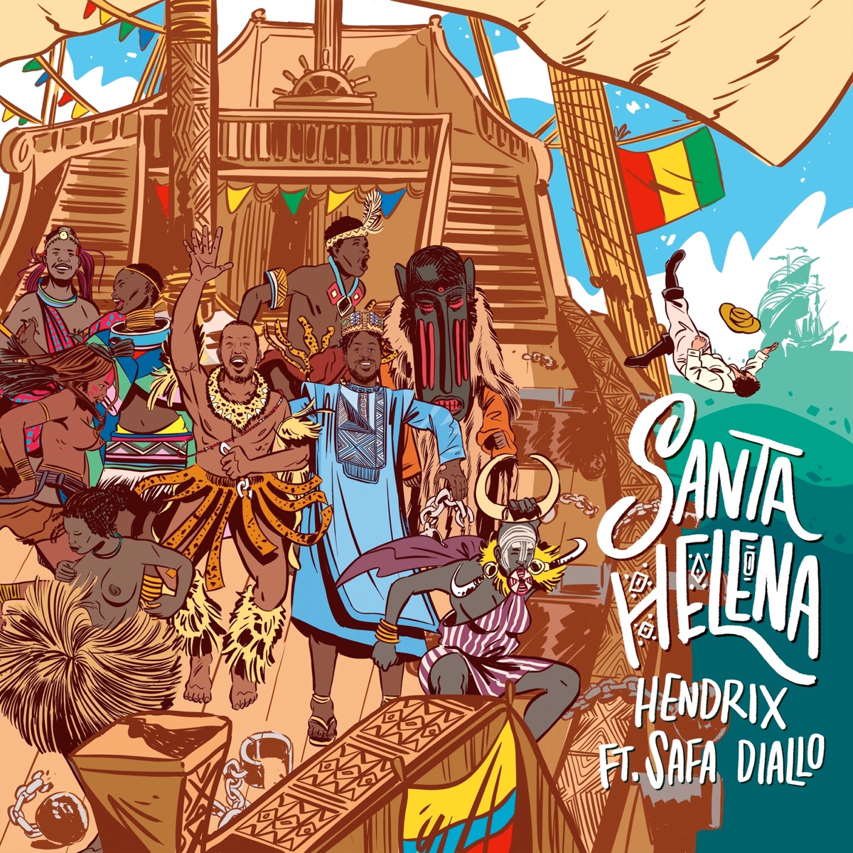 SANTA HELENA (feat. Safa Diallo) - Single by Hendrix album cover