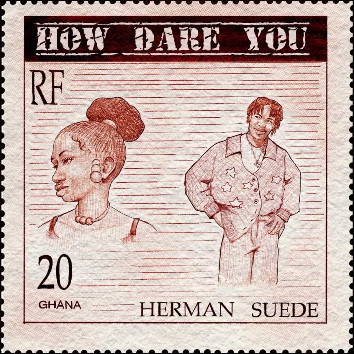 How Dare You - Single by Herman Suede album cover