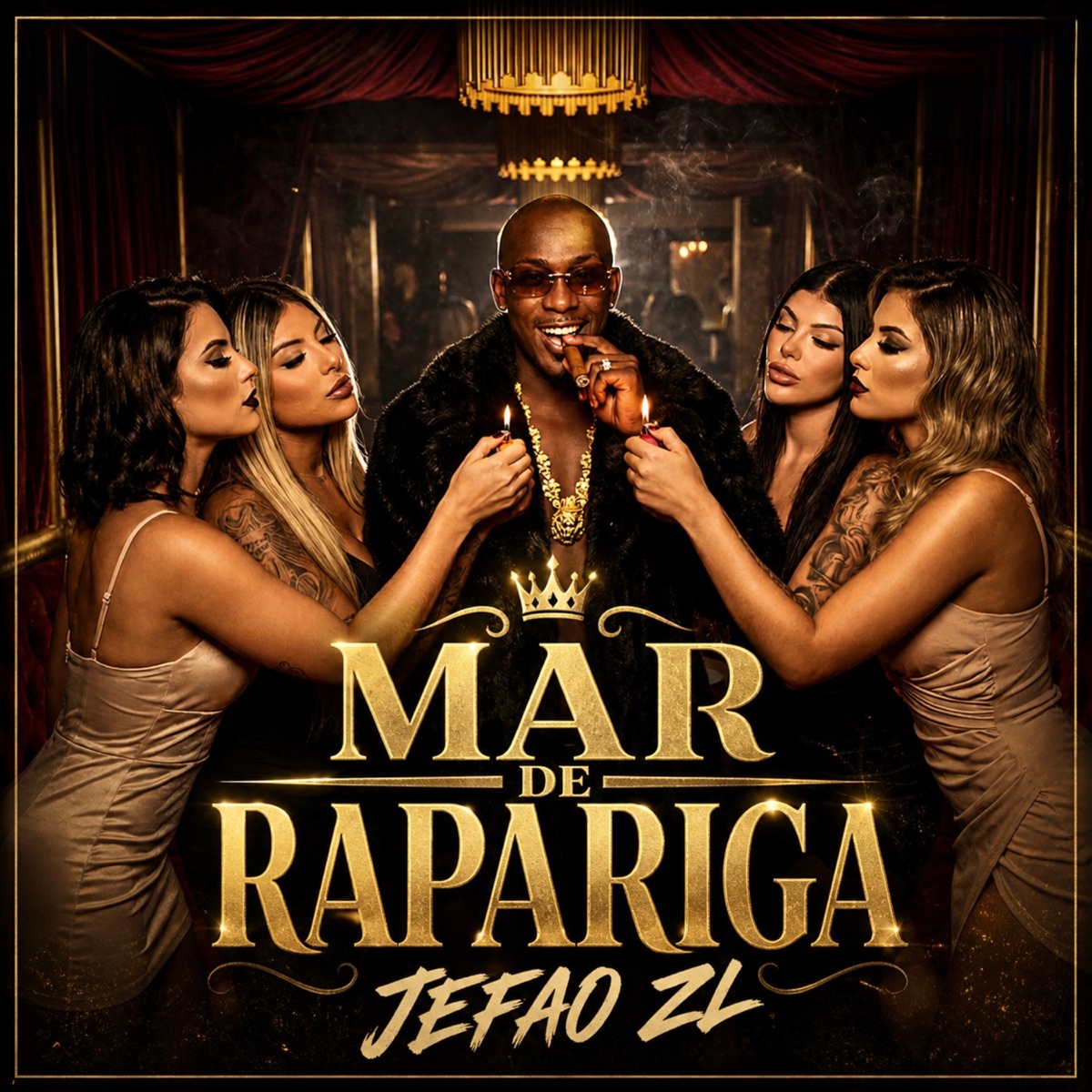 Mar de Rapariga - Single by JEFÃO ZL album cover