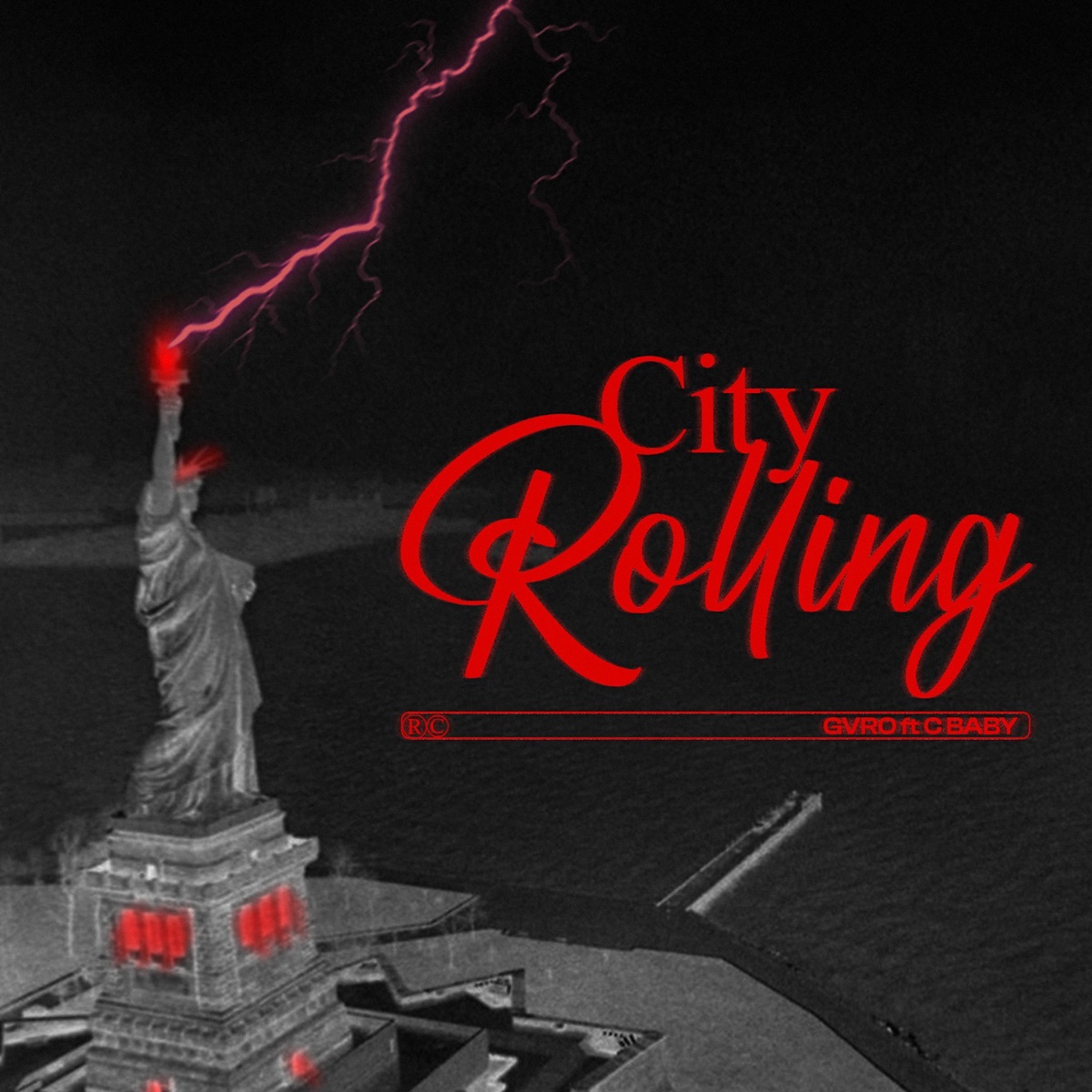 City Rolling (feat. C BABY) - Single by GVRO album cover