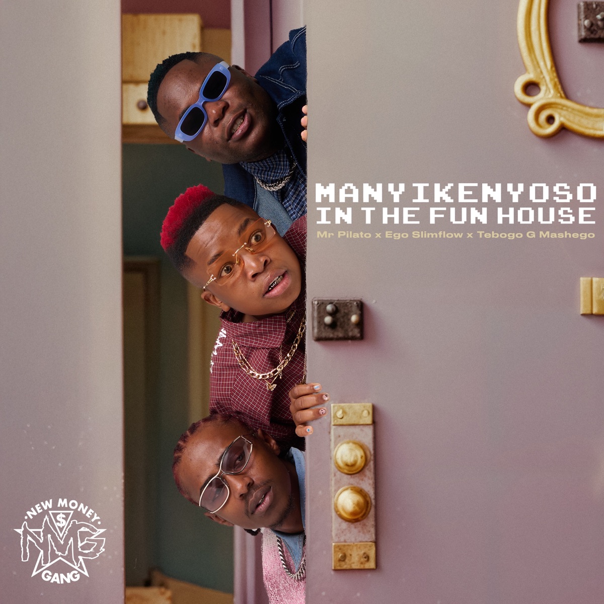 MANYIKENYOSO : In The Fun House by Mr Pilato, Ego Slimflow & Tebogo G Mashego album cover
