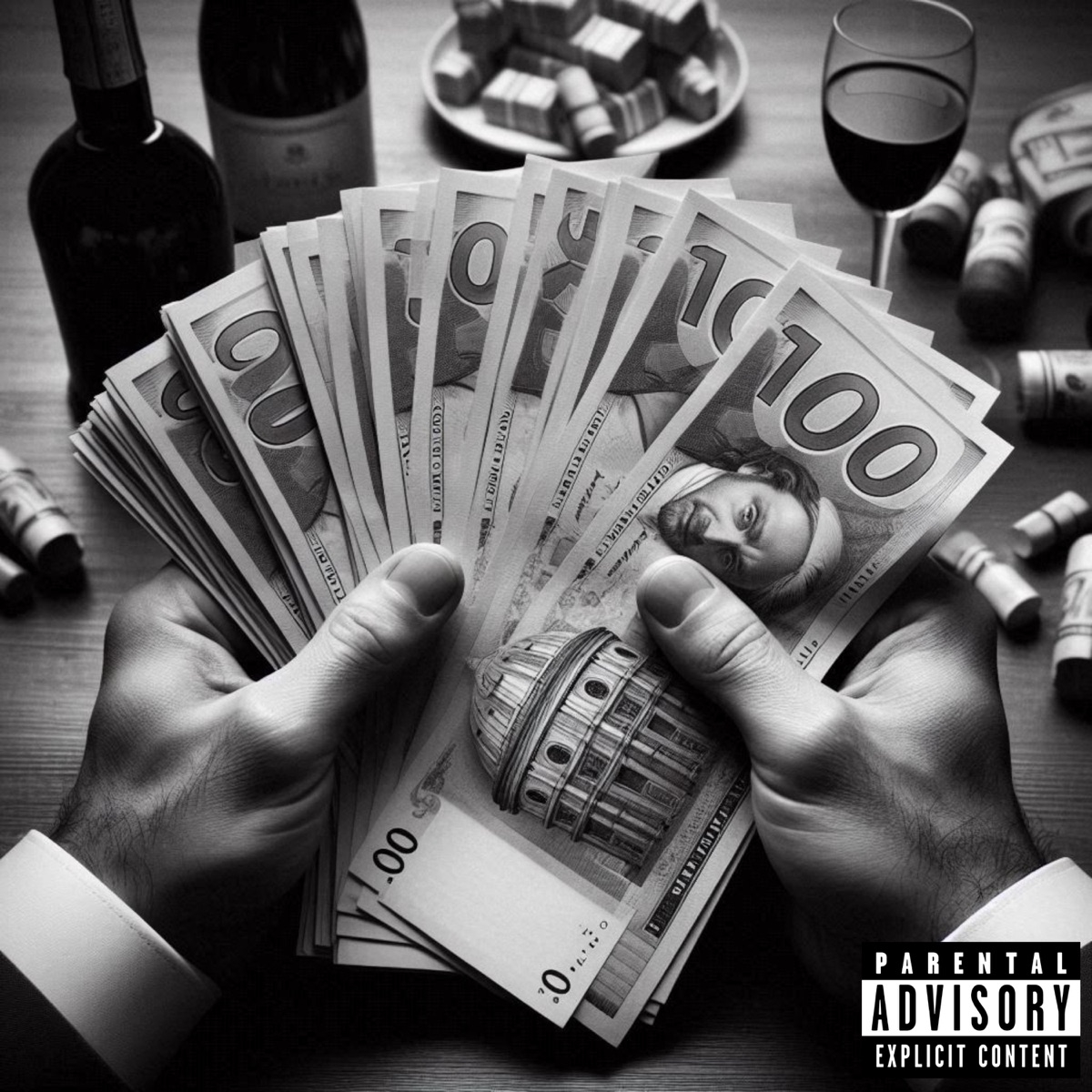 Billetes de 100 (Remix) [feat. ROBERTT03 & Ramdom] - Single by MXLYY album cover