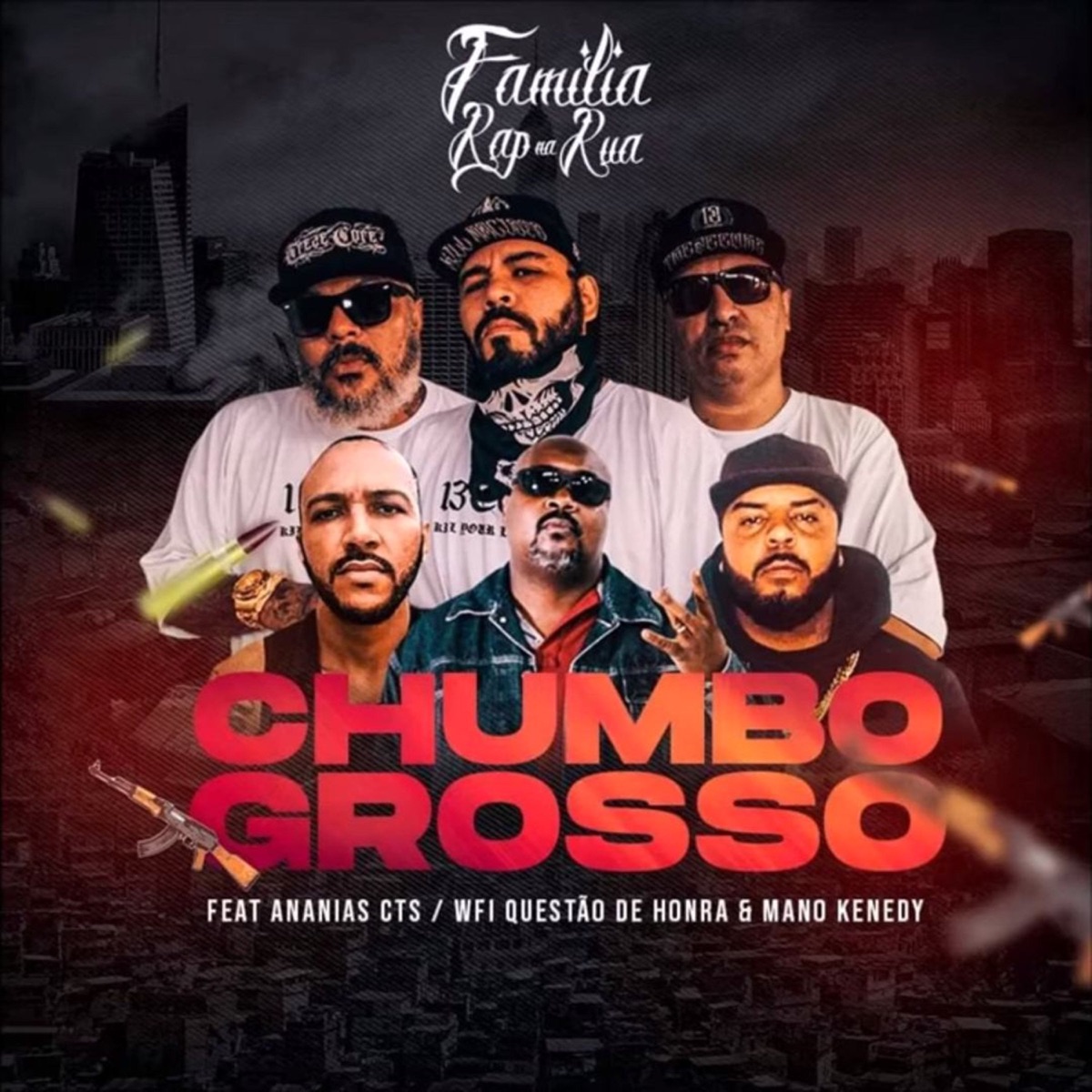 Chumbo Grosso (feat. Família Rap na Rua, Wfy & Mano Kenedy) - Single by CTS Kamika-Z album cover
