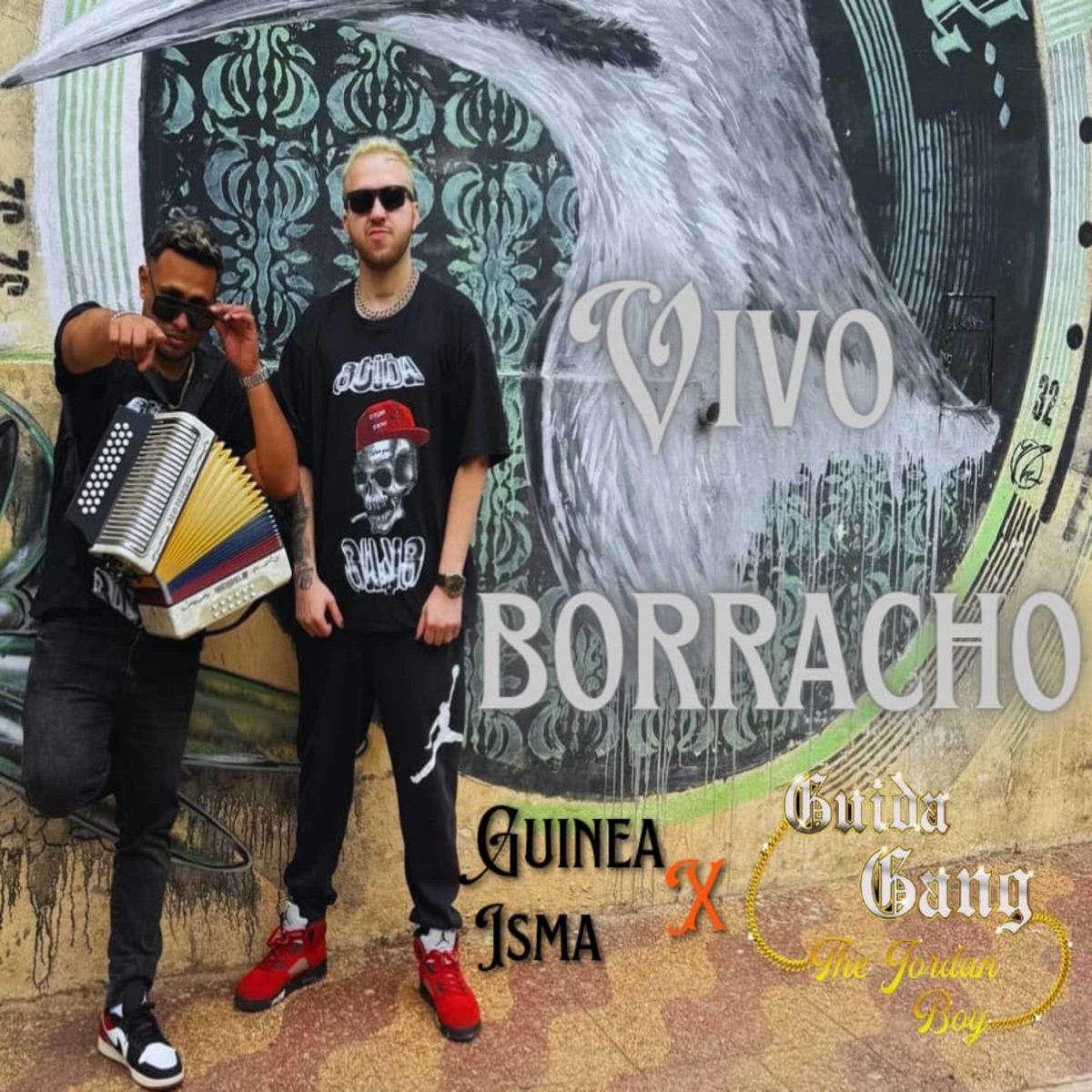 VIVO BORRACHO - Single by Guida Gang & Guinea Isma album cover
