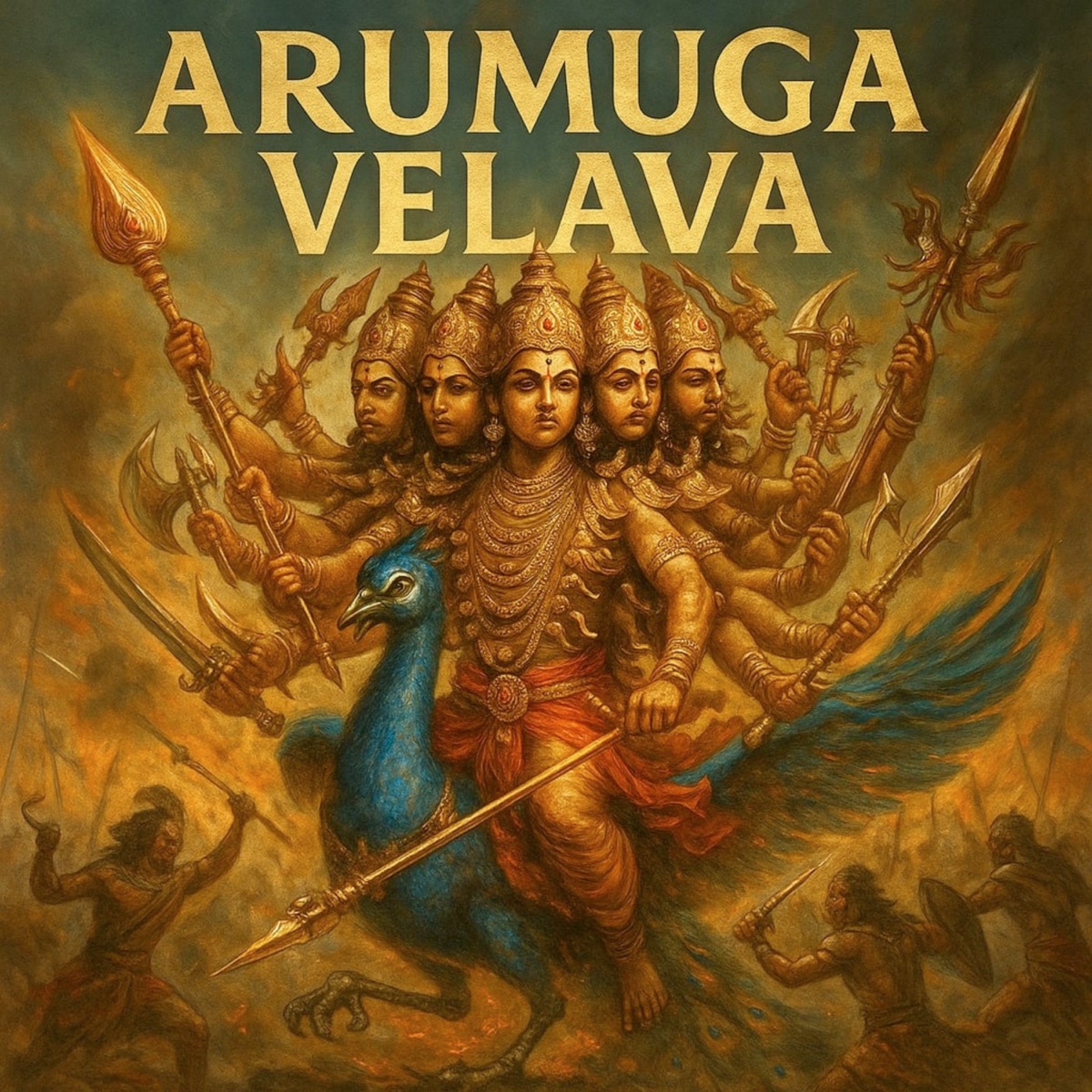 Arumuga Velava - Single by Suriya Karthikeya Kumaran & Murugan songs album cover