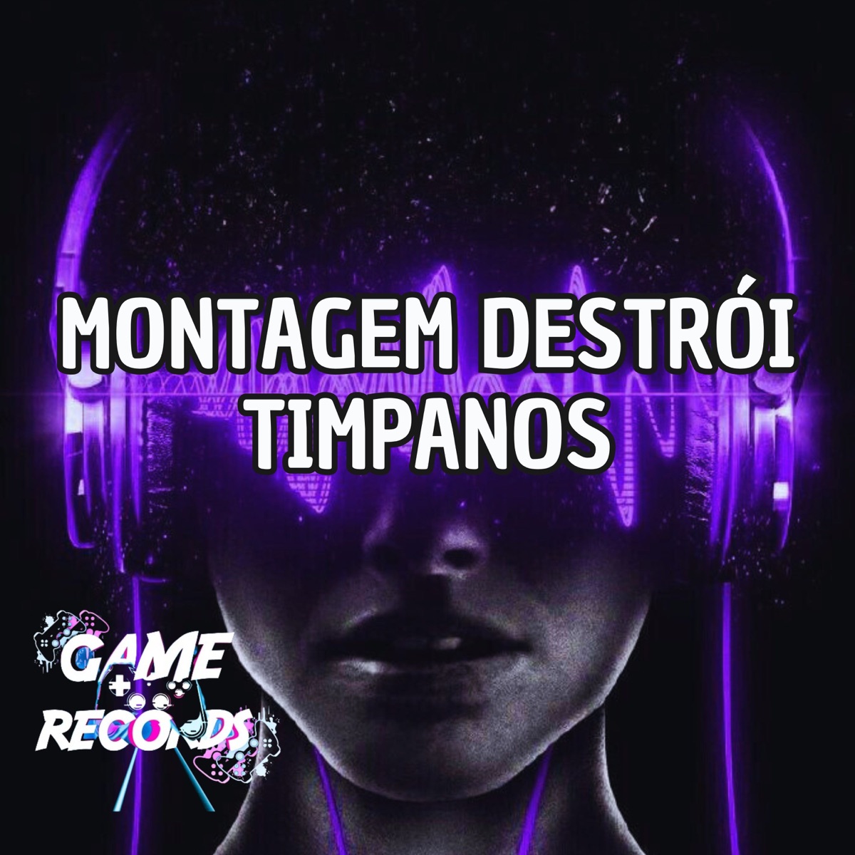 Montagem Destrói Tímpanos (feat. Game Records & DJ Badola Quiriqui Mutante) - Single by Mc Gw, MC LV & MC Mauricio da V.I album cover