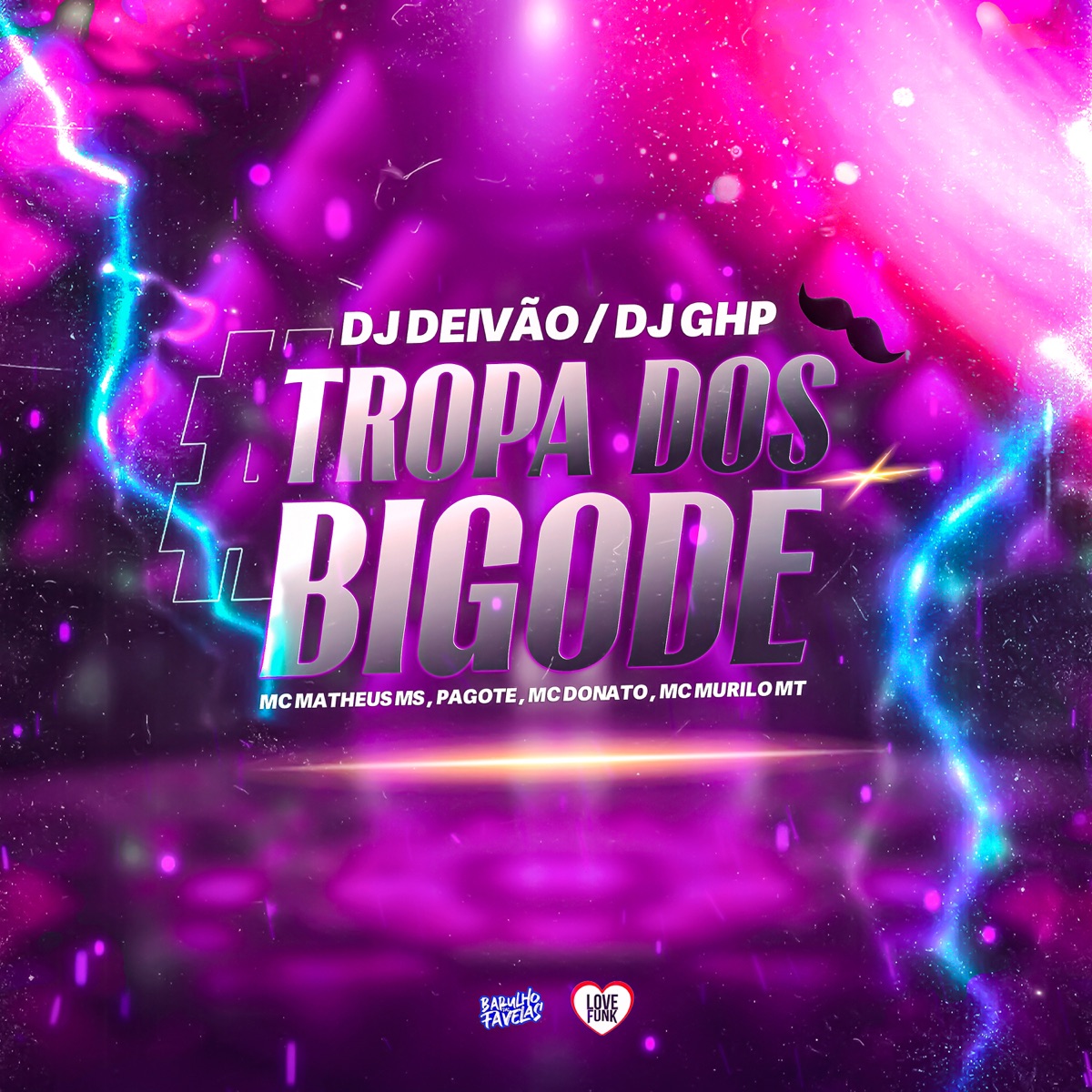 Tropa dos Bigode (feat. Matheus MS, MC Murilo MT, Mc Donato & DJ GHP) - Single by MC Pagote album cover