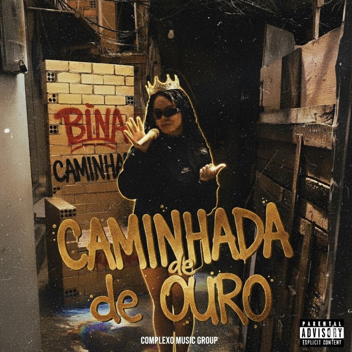 Caminhada de Ouro - Single by BINA MENDESZ & Victor Ghp album cover