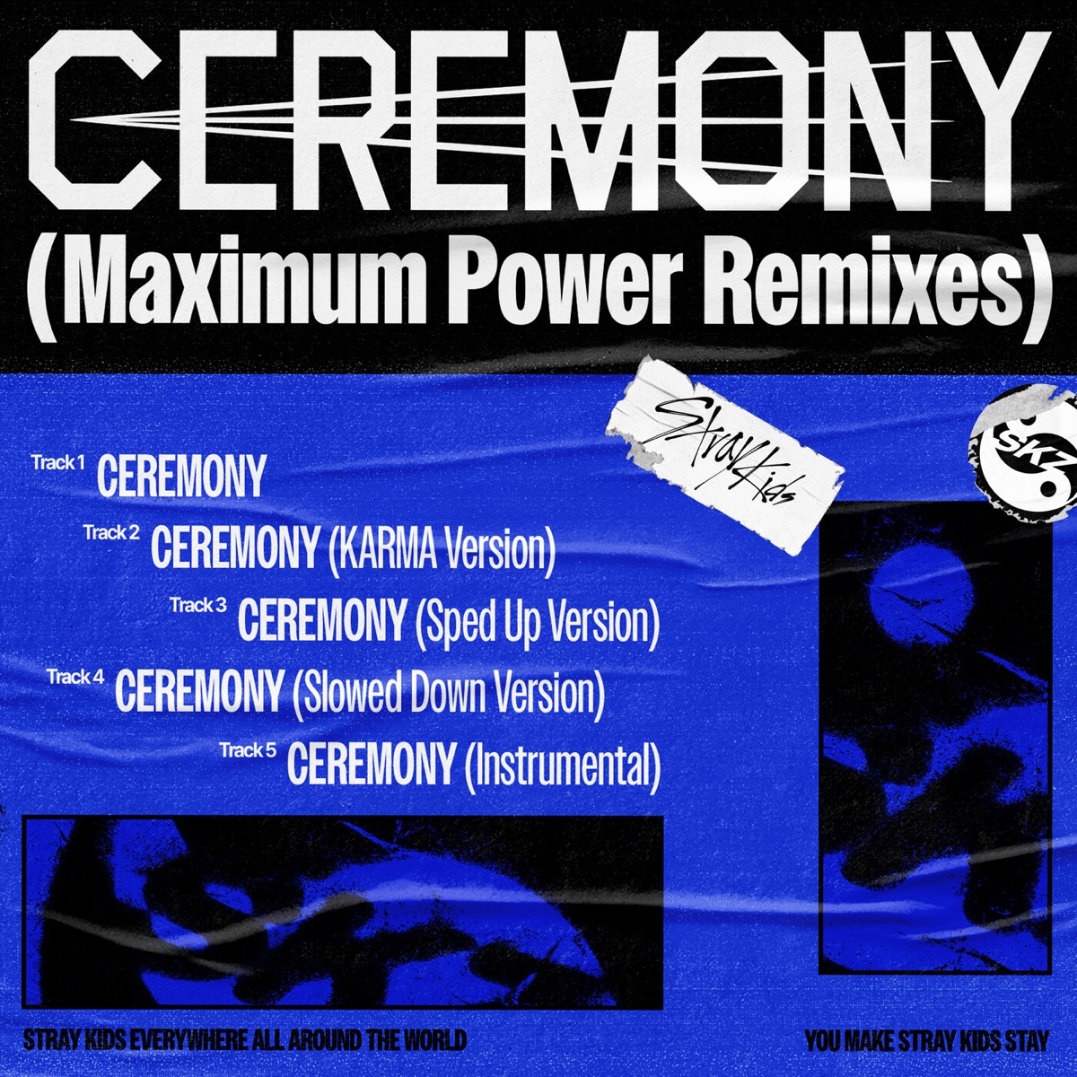 CEREMONY (KARMA Version) - Single by Stray Kids & Habstrakt album cover