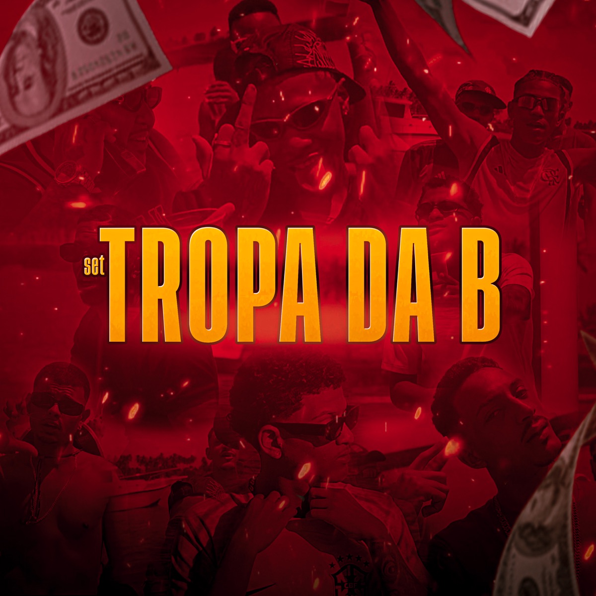 Set Tropa da B (feat. Eo Ciri, Rock7, Rafa o Mister, Lukas Nego & mc 2g81) - Single by JEO BEATZ, Jovem Thug & MC Caio Original album cover