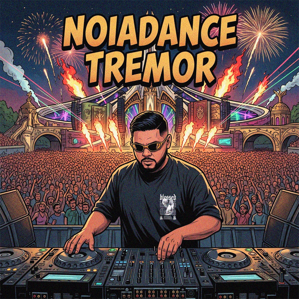 NOIADANCE TREMOR - Single by Xandy Almeida & CACAU CHUU album cover