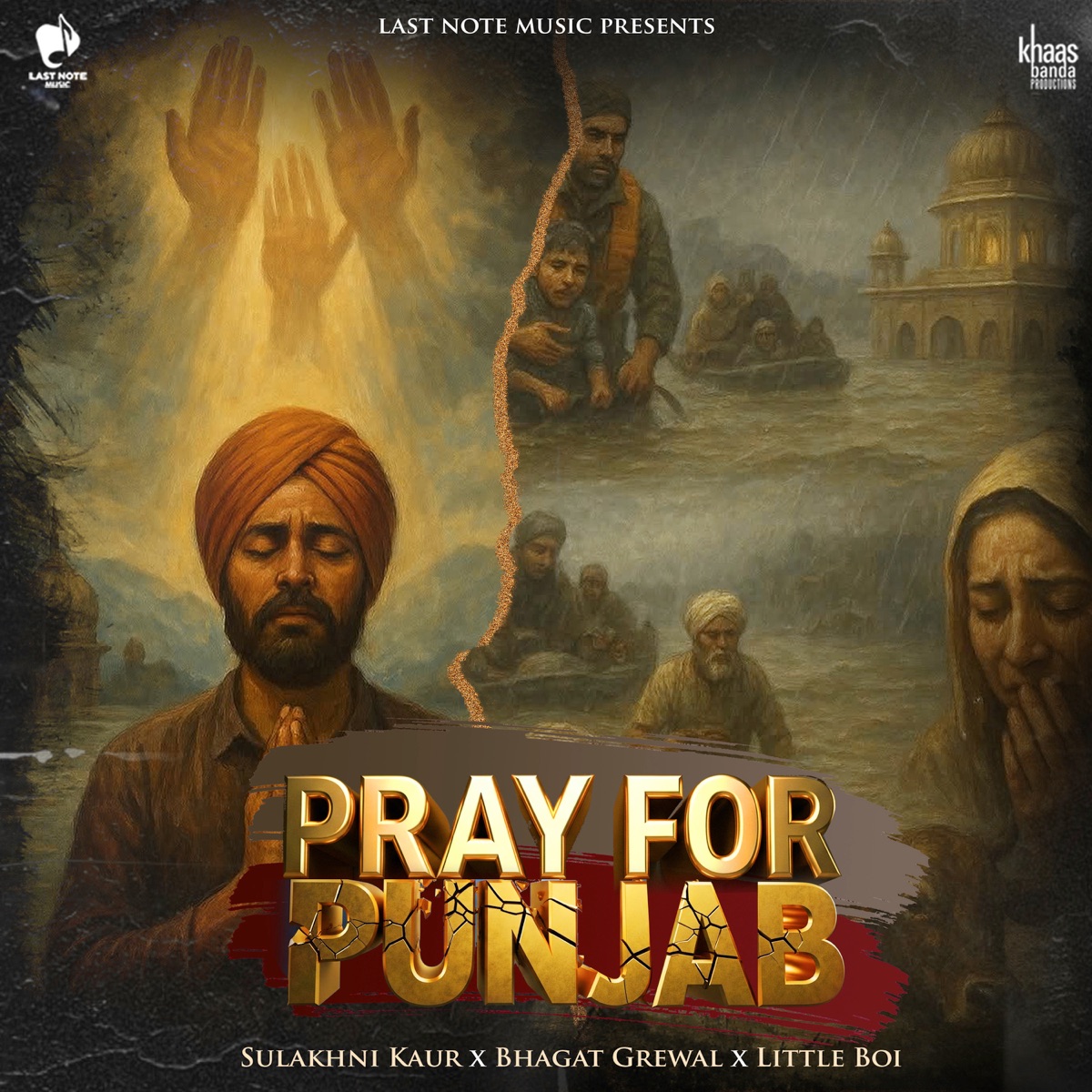PRAY FOR PUNJAB - Single by Sulakhni Kaur album cover