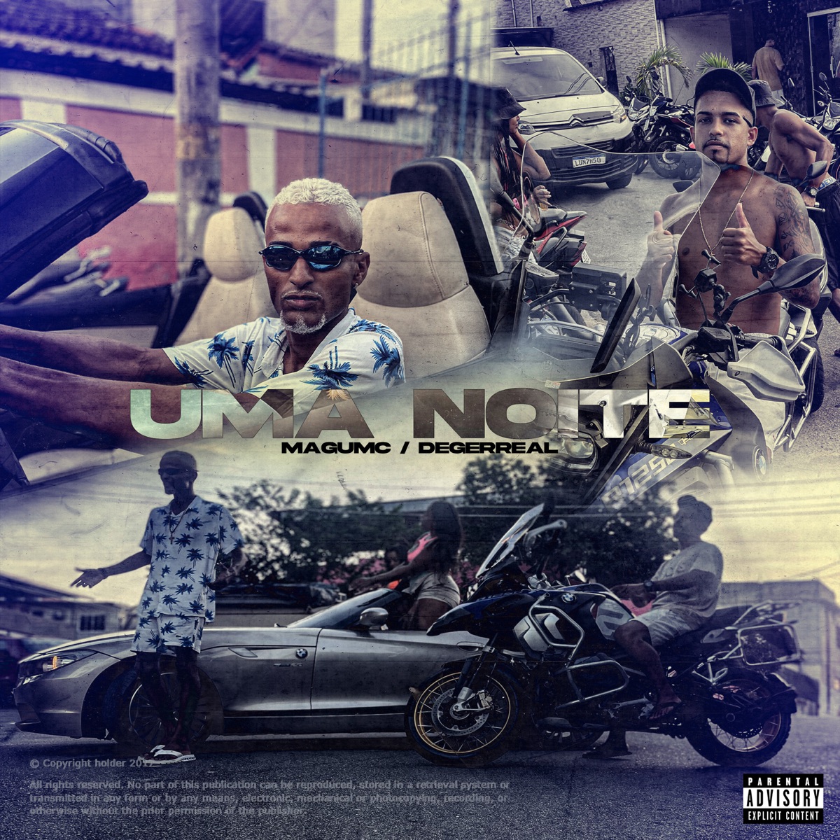 Uma Noite (feat. DegerReal) - Single by Magu MC album cover