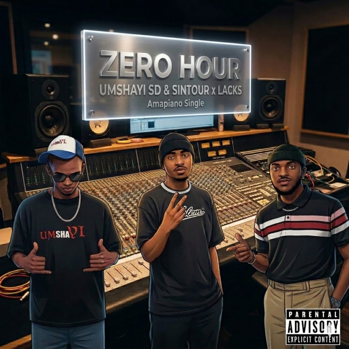 Zero Hour (feat. Chiccow) - Single by Umshayi SD, Sintour & Lacks album cover