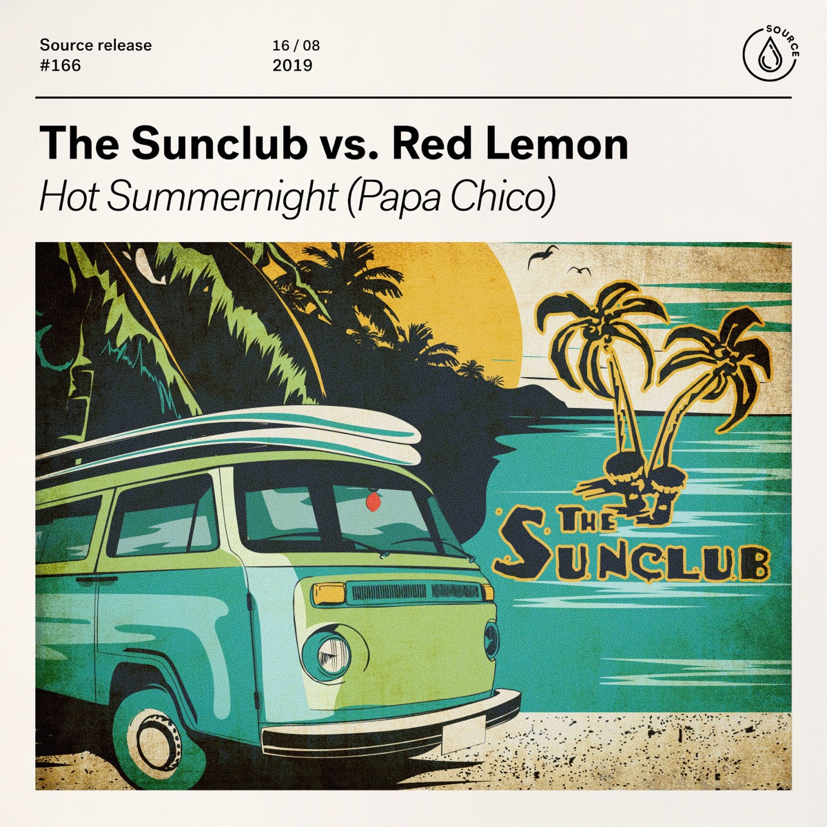 Hot Summernight (Papa Chico) [Extended Mix] - Single by The Sunclub & Red Lemon album cover