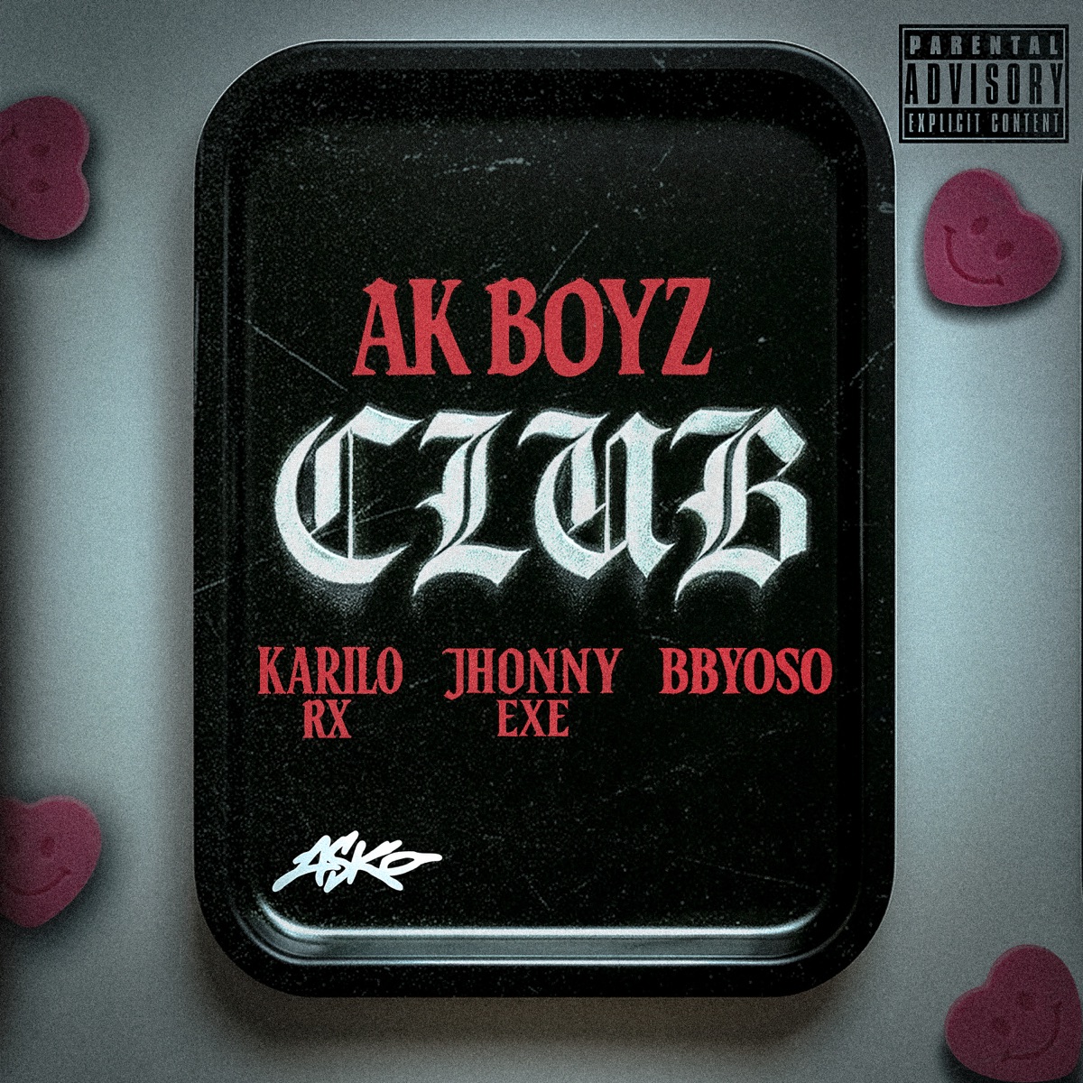 C L U B - Single by Ak–Boyz, KariloRX, jhony exe & BbyOso album cover