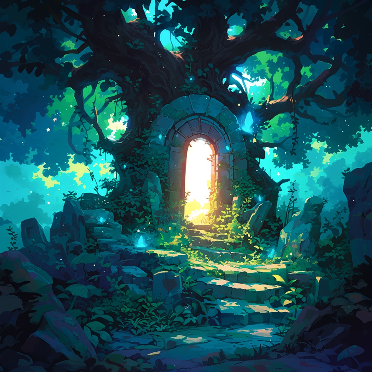 Forest of Whispers - EP by LUQĘT & Prithvi album cover