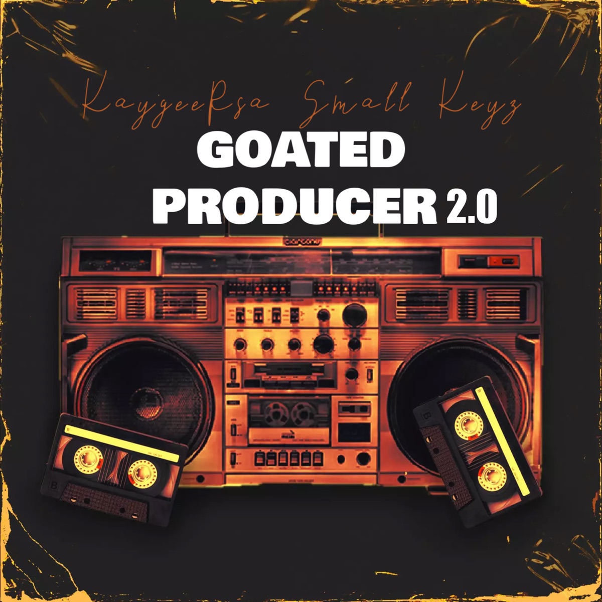 Goated Producer 2.0 (Remix) - Single by KaygeeRsa & Small Keyz album cover