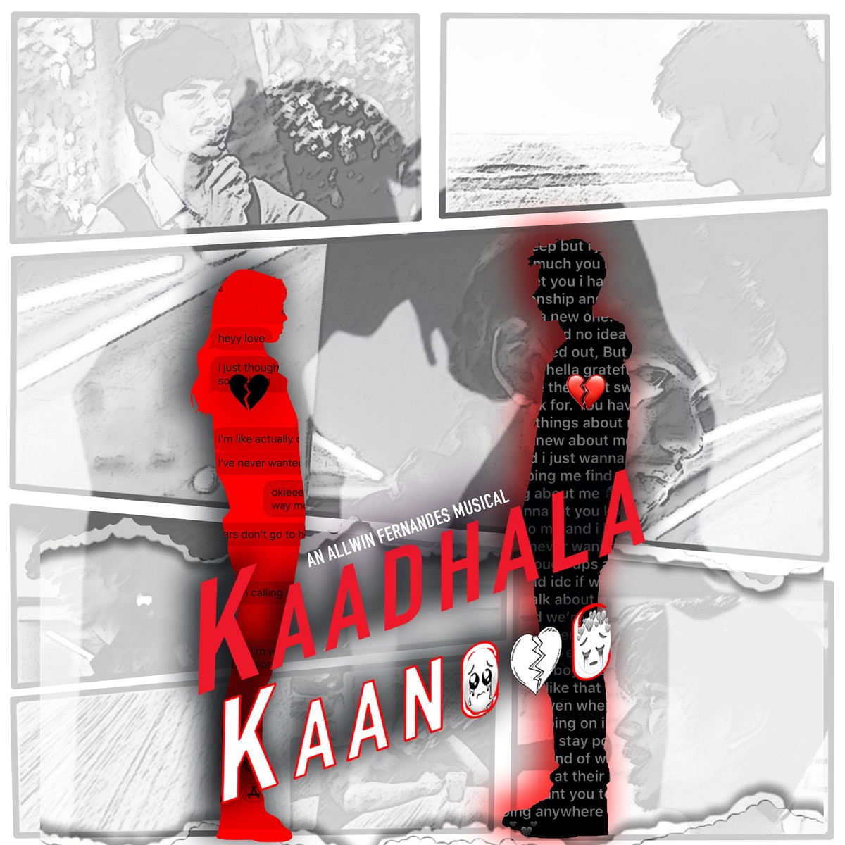 Kaadhala Kaanooo by Allwin Fernandes album cover