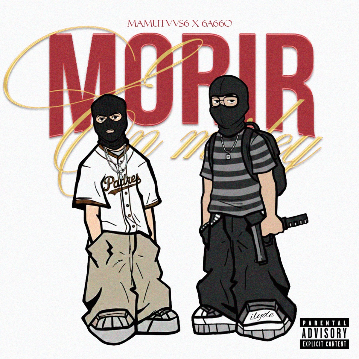 Morir en mi ley (feat. 6a66o) - Single by MamutVVS6 album cover