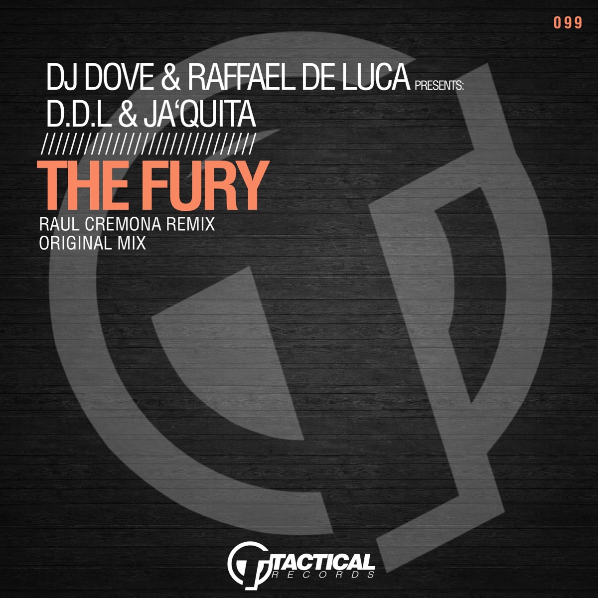 The Fury - Single by DJ Dove, Raffael De Luca, Jaquita & DDL album cover