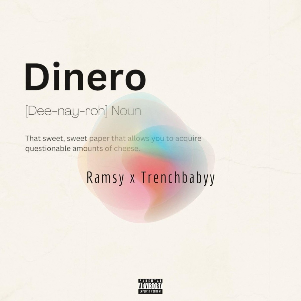 Dinero (feat. TrenchBabyy) - Single by RamsyFT4 album cover