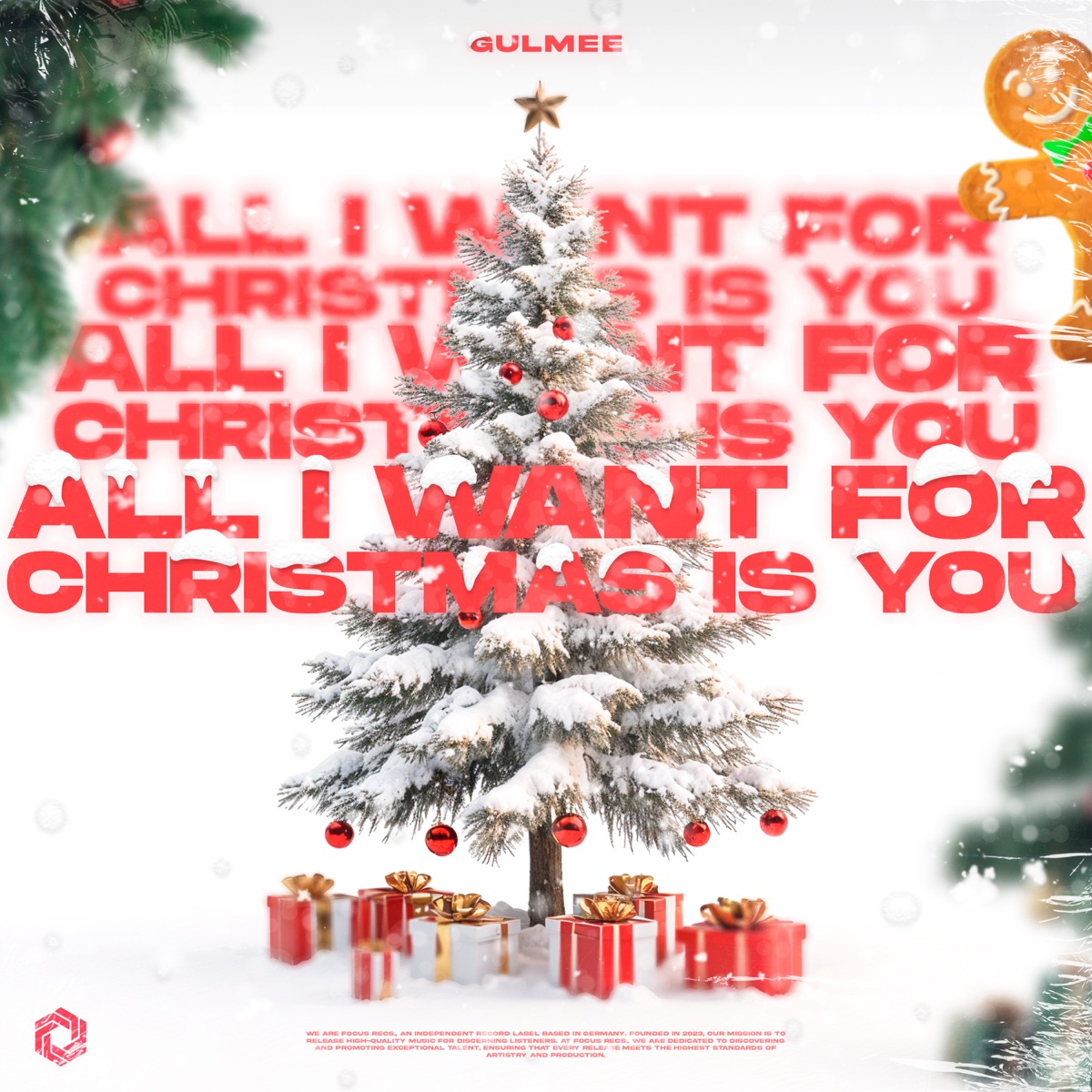 All I Want for Christmas Is You (Techno Mix) - Single by Gulmee album cover