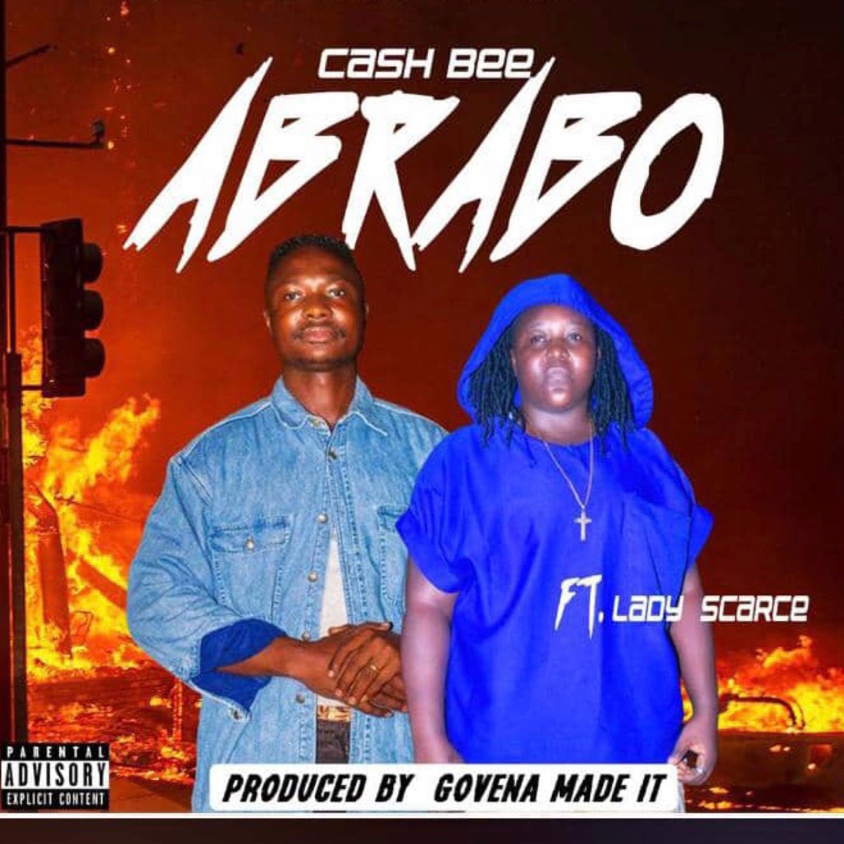 Abrabo (feat. Lady Scarce) - Single by Cash Bee album cover