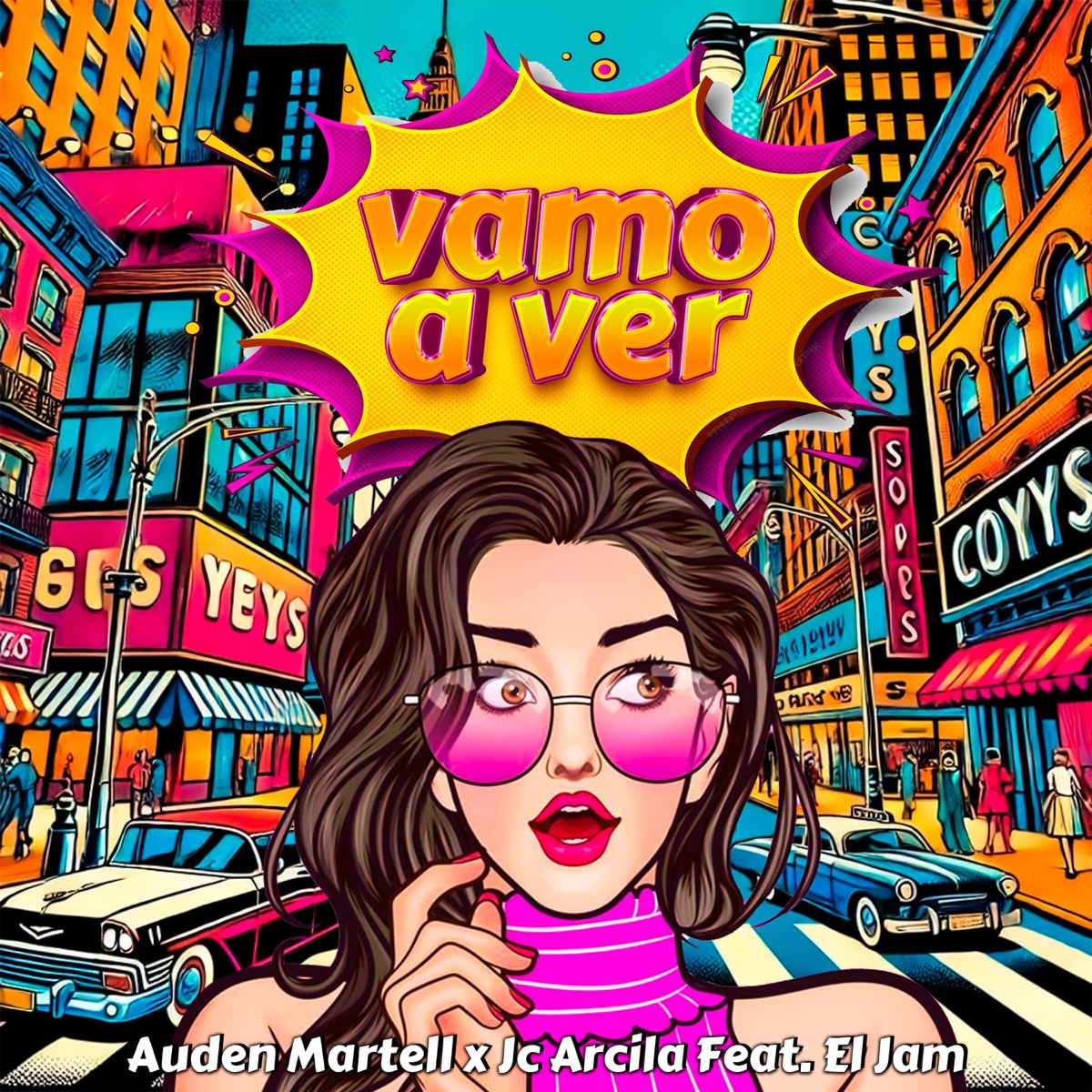 VAMO A VER - Single by DJ AUDEN MARTELL, JC Arcila & El Jam album cover